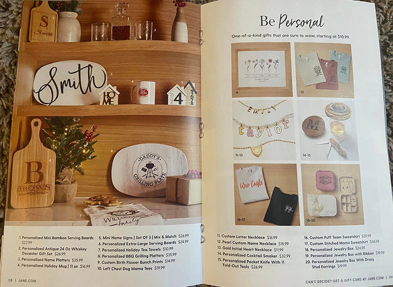 Jane Holiday Catalog Our Platter