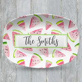 Watermelon Personalized Custom Platter