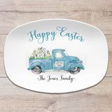 Vintage Truck Easter Platter