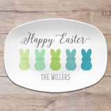 Family Bunny Easter Platter