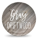 Farmhouse Wood | Personalized Plate