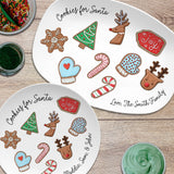 Cookies for Santa Personalized Plate