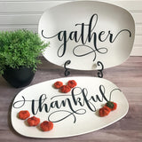 Farmhouse Inspired Script Platter