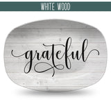 Farmhouse Inspired Script Platter | Choice of Text