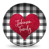 Valentine Personalized Plates