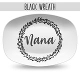 Mother's Day Custom Personalized Platter | Gift for Mom or Grandma