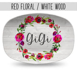 Mother's Day Custom Personalized Platter | Gift for Mom or Grandma