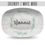 Mother's Day Custom Personalized Platter | Gift for Mom or Grandma