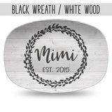 Mother's Day Custom Personalized Platter | Gift for Mom or Grandma