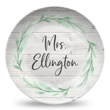Teacher Appreciation Personalized Plates
