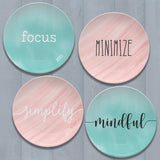 Word of the Year 2021 Personalized Plate | 10" Round