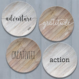 Word of the Year 2021 Personalized Plate | 10" Round