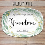 Gift for Grandma, Mother's Day Personalized Platter