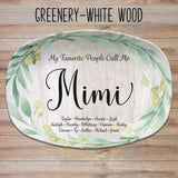 Gift for Grandma, Mother's Day Personalized Platter