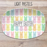 Easter Bunny Peeps Personalized Platter