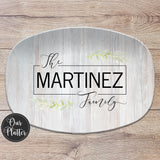 Custom Family Personalized Platter