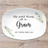 My Greatest Blessings Platter