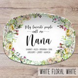 Gift for Grandma, Mother's Day Personalized Platter