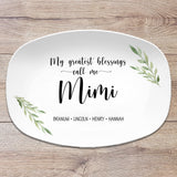 My Greatest Blessings Platter