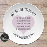 Custom Text "Love You Because"