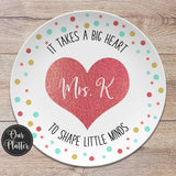 Teacher Personalized Plate