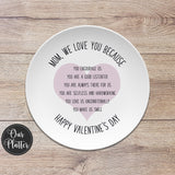 Custom Text "Love You Because"