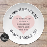 Custom Text "I Love You Because"