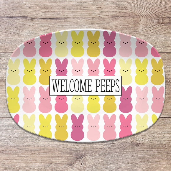 Easter Bunny Personalized Platter