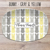 Easter Bunny Personalized Platter