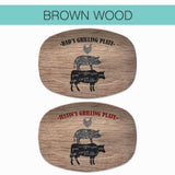 Brown Wood Cooking Gift for Men