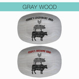 Gray Wood Legendary BBQ Papa's Awesome BBQ