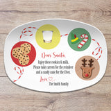 Dear Santa Cookie Plate