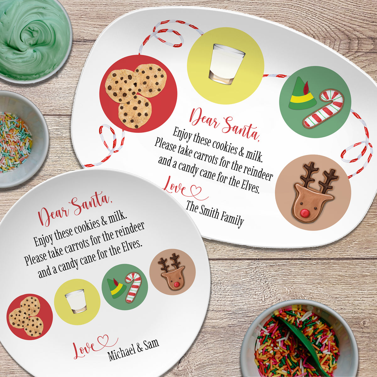 Dear Santa Cookie Plate – Our Platter