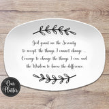 Quotes/Bible Verse Custom Platter