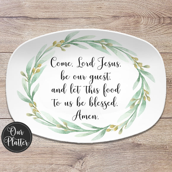Quotes/Bible Verse Custom Platter