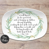 Quotes/Bible Verse Custom Platter