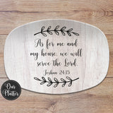 Quotes/Bible Verse Custom Platter