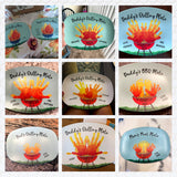 Handprint Custom BBQ Grilling Plate
