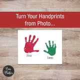 Handprint Custom BBQ Grilling Plate