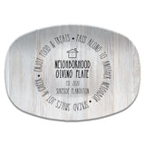 Neighborhood Giving Plate | Pass Along Plate for Neighbors and Friends, Personalized Platter Gift for New Neighbors