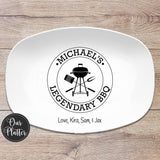 BBQ Grilling Personalized Platter