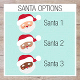Santa Cookie Plate | Personalized Cookies for Santa & Carrots for Reindeer Plate | Christmas Eve Holiday Keepsake | Santa Plate for Kids