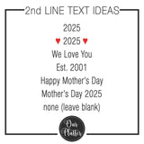 Personalized Gingerbread Platter | Custom Grandma Family Christmas Plate | Holiday Baking Gift | Kids Name Tray | Favorite Cookies