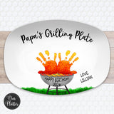 Handprint Custom BBQ Grilling Plate
