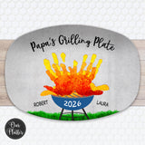 Handprint Custom BBQ Grilling Plate