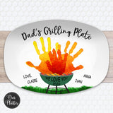 Handprint Custom BBQ Grilling Plate