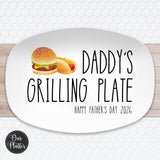 Grilling BBQ Plate | Burger, Steak, Kabobs, Grill Tools