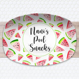 Watermelon Personalized Custom Platter