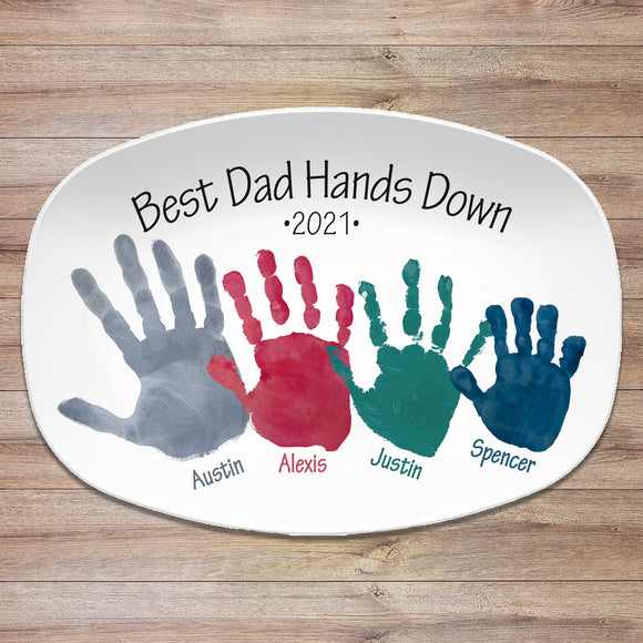 Best Hands Down Handprint Platter