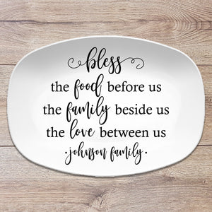 Bless • Food-Family-Love • Platter
